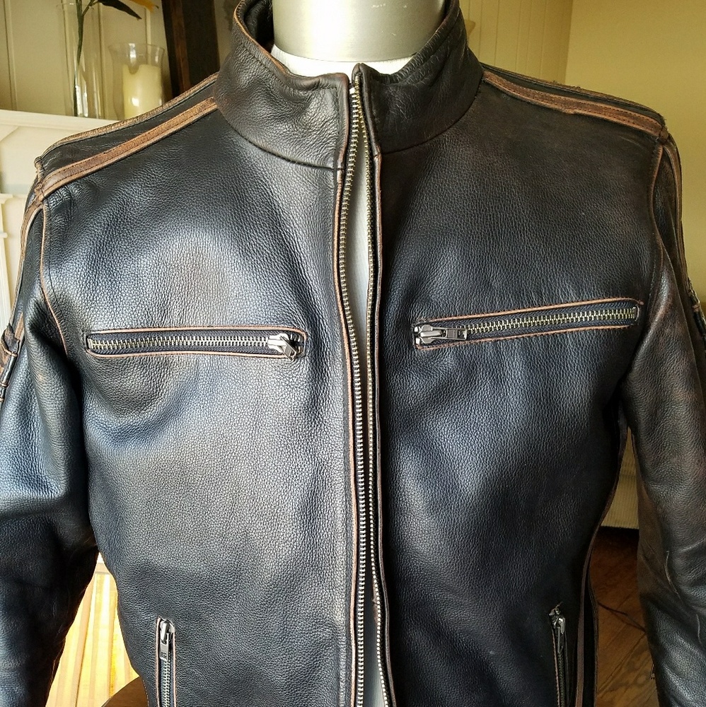 Leather jacket